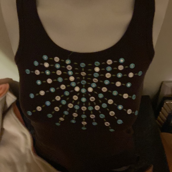 Tory Burch tank top shirt size small fits medium - Picture 14 of 16